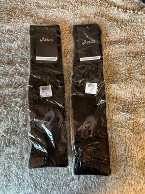 Asics Black Athletic Compression Arm Sleeves